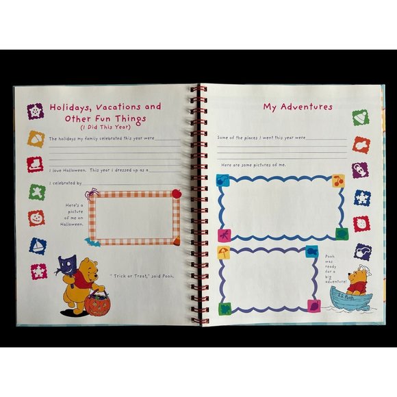 Winnie the‎ Pooh Bear “My Toddler Years” By Stepping Stones Parent Journal - New - Picture 5 of 7
